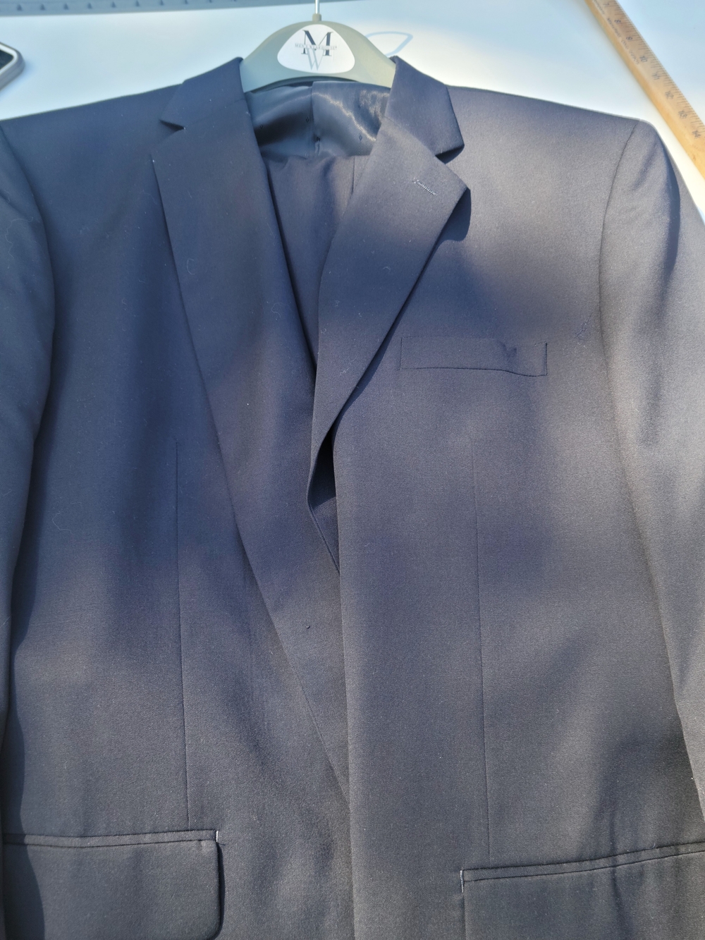 Joseph & Feiss Navy Blue Single-Breasted Suit 52 R Jacket 50 X 30Pants